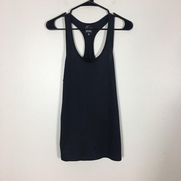 Nike Tops - Nike Dri-Fit Black Racerback Tank Top